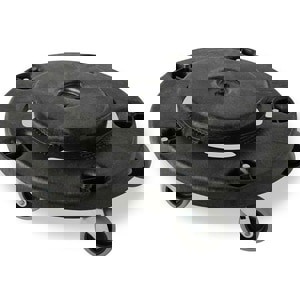 Brute Round Twist On/Off Dolly, 250 lb Capacity, 18